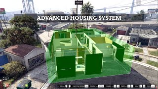 ADVANCED HOUSING SYSTEM FIVEM  ESXQBCORE [upl. by Jamaal]