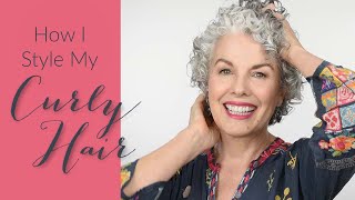 KerryLou’s Curly Hair Routine – Define curl tame frizz and add volume [upl. by Owens]