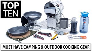 Top 10 Bushcraft Camping amp Outdoor Innovations Cooking With Fire [upl. by Nassah]