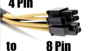 8 Pin Power Supply Connector to 4 Pin Motherboard Fan Port FixTrick [upl. by Acinod]