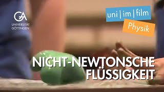 Zauberhafte Physik NichtNewtonsche Flüssigkeit [upl. by Yelruc21]