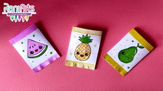 MINI SOBRES para REGALAR cortos  DIY  mini envelopes [upl. by Egarton]