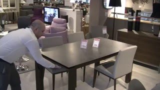 Calligaris Extending Table Demonstration [upl. by Waiter646]