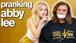 ABBY LEE CANT TALK FOR 24 HOURS funny pranks [upl. by Ahsilahs]