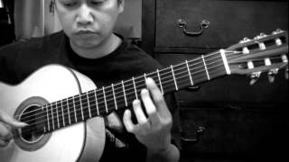 KUNDIMAN 1800  JOCELYNANG BALIWAG  Traditional  Solo Classical Guitar [upl. by Ainsworth]