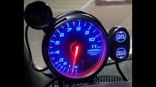 How to Install a Racing Tachometer [upl. by Aikas559]