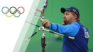 Rio Replay Mens Individual Archery Bronze Medal Match [upl. by Carree]