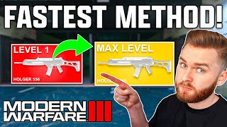 YOURE PLAYING THE WRONG MODE Comparing Fastest Methods For Max Leveling Guns Modern Warfare 3 [upl. by Zosima]