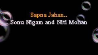 Sapna jahan karaoke [upl. by Morna119]