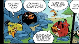 Bomb Hiccups Angry Birds Comic Dub [upl. by Atteuqnas]