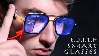 DIY Working EDITH SMART GLASSES  SpiderMan Far From Home Building Your Ideas 3 [upl. by Tudor]