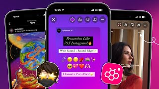 Honista V103 iOS Instagram for Android  Honista V103 iPhone Story Settings  Full iOS Instagram 🚀 [upl. by Millisent]