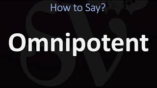 How to Pronounce Omnipotent CORRECTLY [upl. by Ayhtnic]