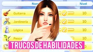 SUBE AL MÁXIMO TODAS LAS HABILIDADES DE TUS SIMS  TRUCOS DE LOS SIMS 4 [upl. by Wehhtam700]