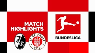 SC Freiburg vs FC St Pauli  Highlights  Bundesliga 202425 [upl. by Kred188]