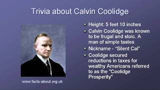 President Calvin Coolidge Biography [upl. by Abel675]