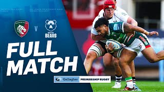 Leicester v Bristol  FULL MATCH  Record Breaking Win  Gallagher Premiership 2425 [upl. by Morell]