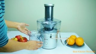 Breville BJE200XL Juicer  Compact Juice Fountain 700Watt Juice Extractor Review [upl. by Aisatsanna545]