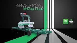 Serraria Móvel  KM700PLUS  AWK [upl. by Nazay576]