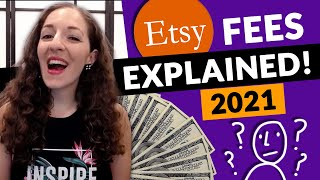 Cost of Selling Items on Etsy 2021 How Payment Works  Full Explanation with Example 💰 [upl. by Yssis540]