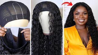 HOW TO MAKE A U PART WIG FULL SEW IN WITH LEAVE OUT  STEP BY STEP ft Ula Hair [upl. by Neelrad]