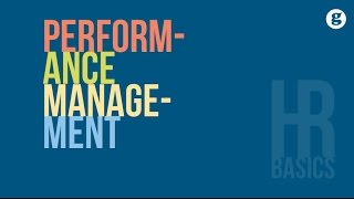 HR Basics Performance Management [upl. by Otha]