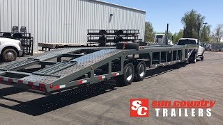 4 Car Hauler by Sun Country Trailers [upl. by Fae]