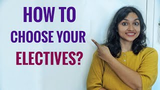 How to choose Elective Courses in College [upl. by Lisab564]