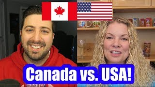 CANADIAN vs AMERICAN ACCENT [upl. by Michiko]