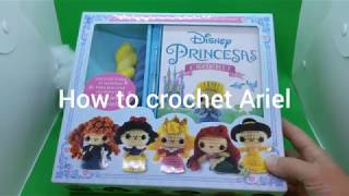 Ariel Part 1 Head crochet tutorial [upl. by Neeneg]