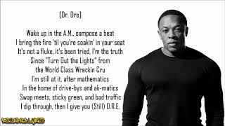 Dr Dre  Still DRE ft Snoop Dogg Lyrics [upl. by Amisoc]