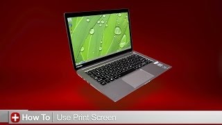 Toshiba HowTo Performing a screen capture or print screen on a Toshiba laptop [upl. by Adnah]