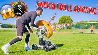 INSANE BALL LAUNCHER KNUCKLEBALL GOALS [upl. by Elrem]