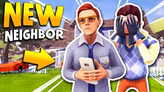 DR HELLO NEIGHBOR turns SHAWN BLUE HAIR CHICKEN FGTEEV Mod MiniGame [upl. by Maureene]