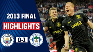 Wigan Win the FA Cup in 88th Minute  Manchester City 01 Wigan Athletic  FA Cup Final 2013 [upl. by Eachelle]