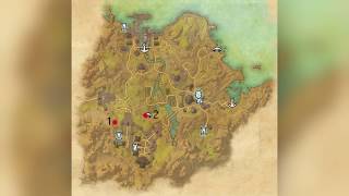 ESO  I like M’aiq Achievement – Bal Foyen 2 confirmed locations [upl. by Aicenert]