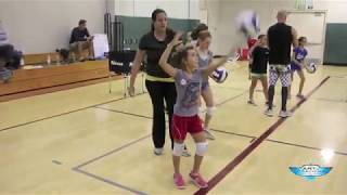 Volleyball serving for beginning players [upl. by So]