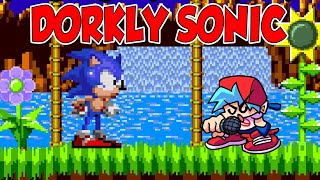 FNF vs Dorkly Sonic  For Hire [upl. by Ynamreg]