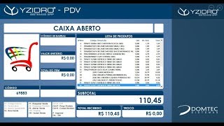 Sistema para supermercado  Venda PDV  Software Yzidro ERP [upl. by Venice]