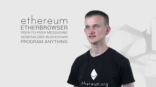 Vitalik Buterin explains Ethereum [upl. by Etterraj]