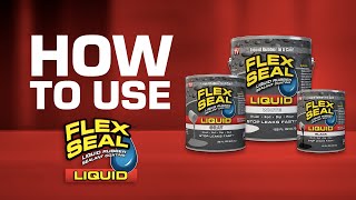 How to USE Flex Seal LIQUID Tips amp Tricks [upl. by Painter]