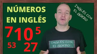 NÚMEROS ORDINALES Y CARDINALES EN INGLÉS [upl. by Amesari]