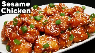 Sesame Chicken  Sesame Chicken Recipe  How to make Sesame Chicken [upl. by Kehsihba376]