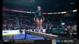 Katelyn Ohashi on Beam at the Aurora Games 2019 [upl. by Dewayne]