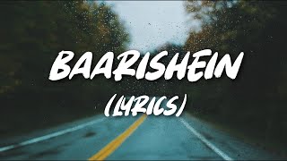 Baarishein Studio  Anuv Jain Lyrics [upl. by Amo232]