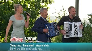 Allsångsprogramledarna – Sjung med Live quotAllsång På Skansenquot 2018 [upl. by Gregoor]