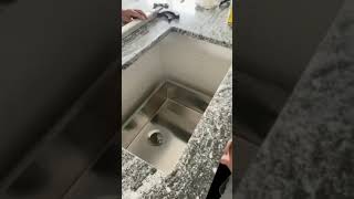 How to Install an Undermount Sink [upl. by Eilitan]