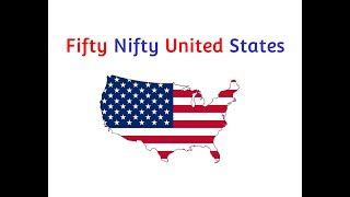 Fifty Nifty United States with Lyrics [upl. by Monah]