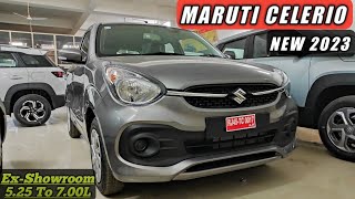 Maruti Celerio ZXI AMT 2023  All Specification Interior Exterior And Features [upl. by Lazaruk842]