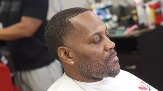 High Bald Taper Fade Haircut Technique  Full Barber Tutorial [upl. by Isola771]